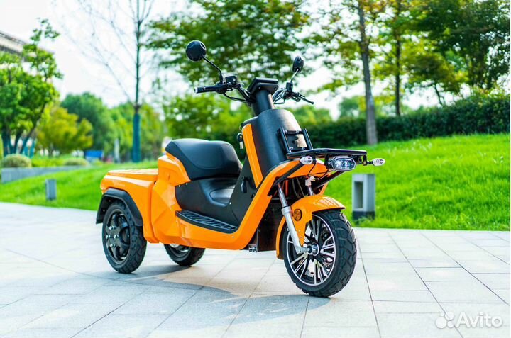 Электроскутер трицикл Three Wheels EEC HK360