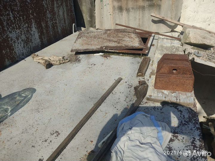 Ёмкость для воды металл 4мм- 2,56 куба