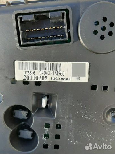 Kia Cerato 2 щиток приборов