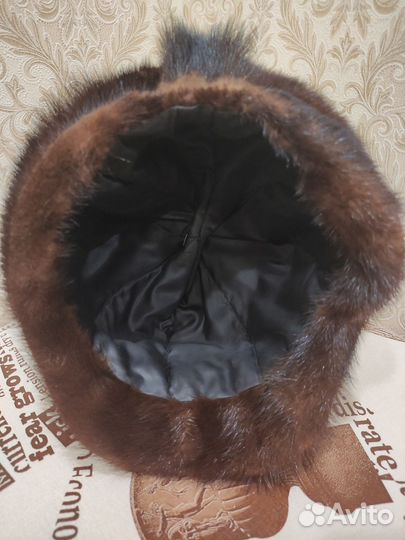 Шапка норковая