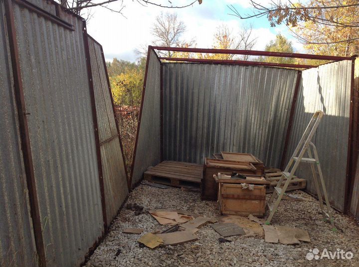 Разборка, перевозка и сборка гаража-ракушка