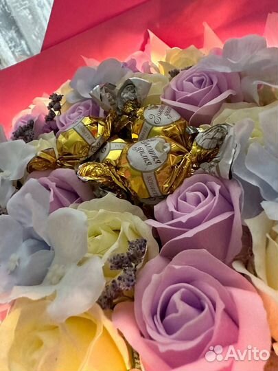 Мыльные букеты в наличии и на заказ