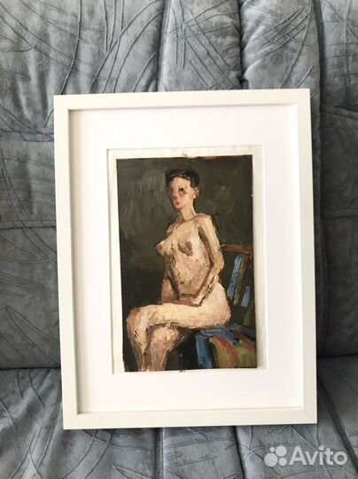 Картина масом, девушка, натура