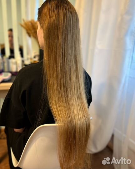 Кератиновое выпрямлени, нанопластика