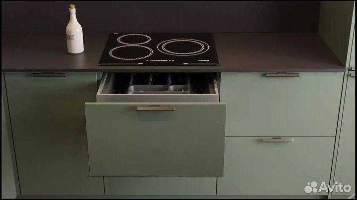 Угловая кухня как IKEA