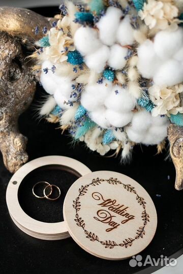 Шкатулка для свадебных колец