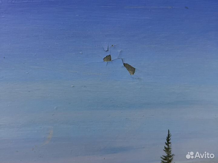 Картина маслом на холсте в раме