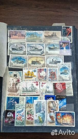 Альбом с почтовыми марками