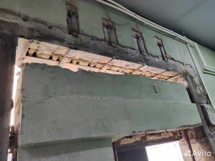 Алмазная резка, усиление, бурение отверстий