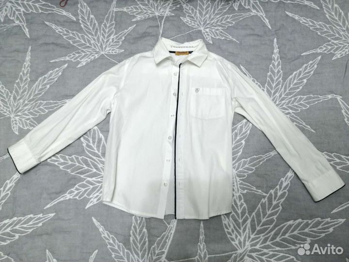Школьные рубашки для мальчиков 134-140 см