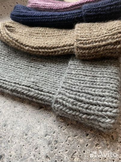 Шапка новая женская вязаная