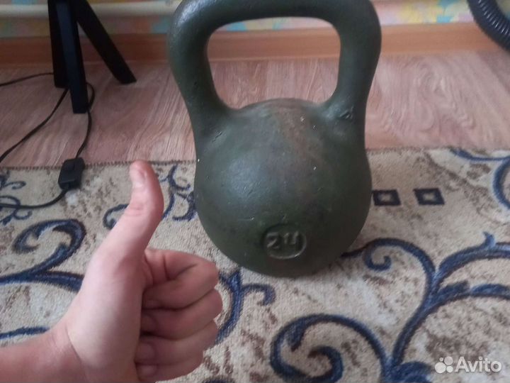 Гиря 24 кг бу