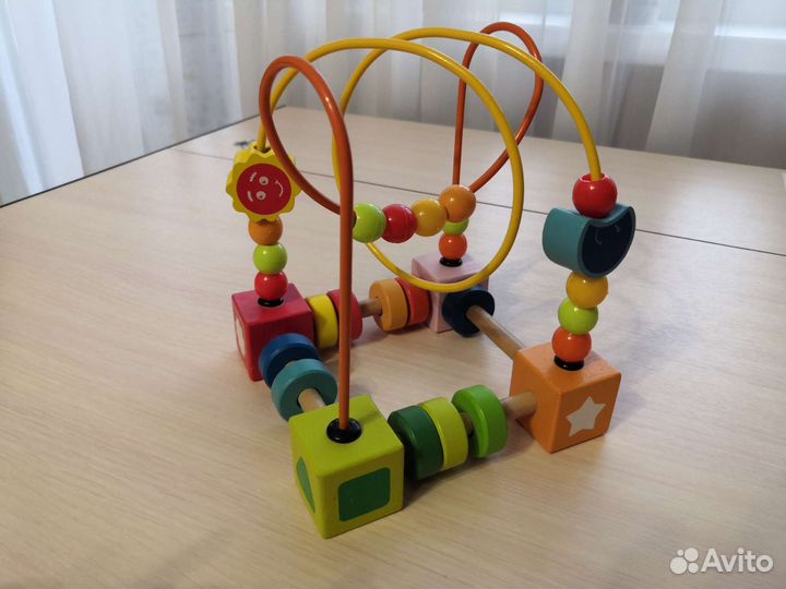Развивающие игрушки деревянные