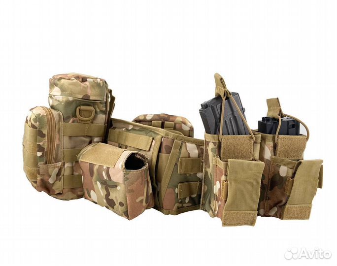 Тактический Разгрузочный пояс рпс с лямками