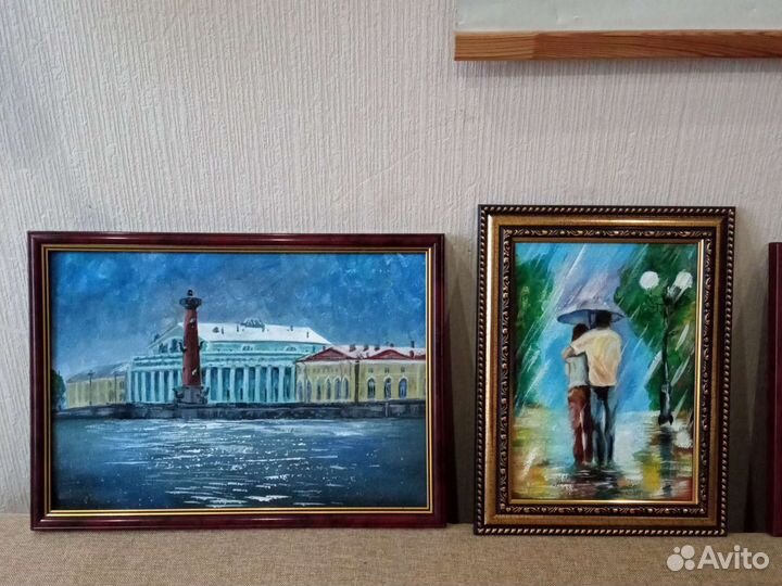 Картины маслом 21х30 см