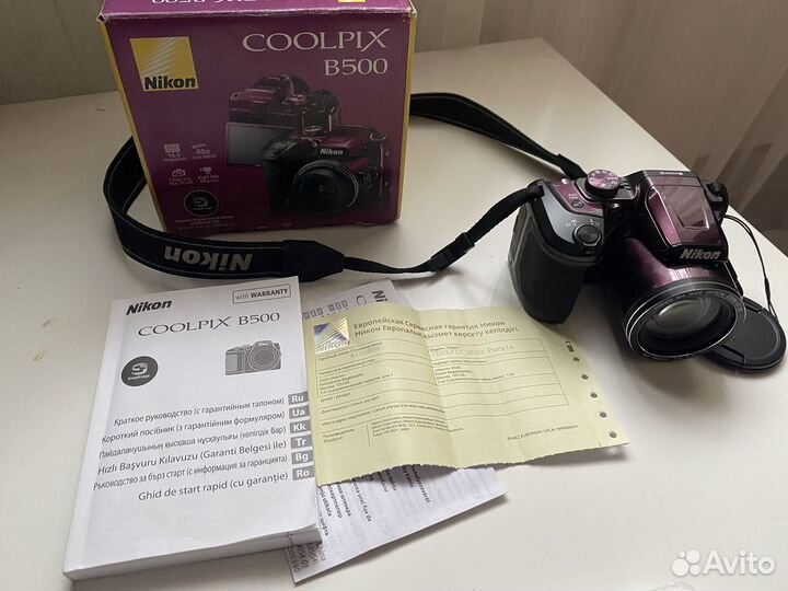 Зеркальный фотоаппарат nikon coolpix b500