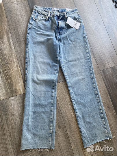 Джинсы zara 44-46 новые