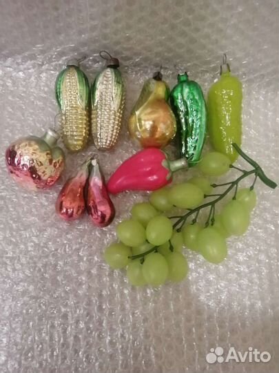 Елочные игрушки СССР