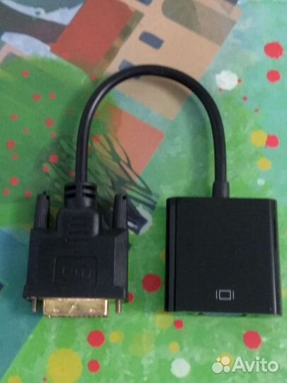 Переходник DVI-D VGA (24+1) для видеокарты