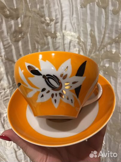 Чайная пара тигровая лилия