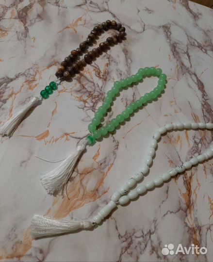 Самодельные мусульманские чётки