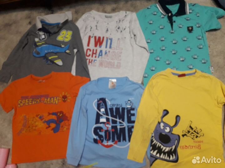 Вещи на мальчика 110-116