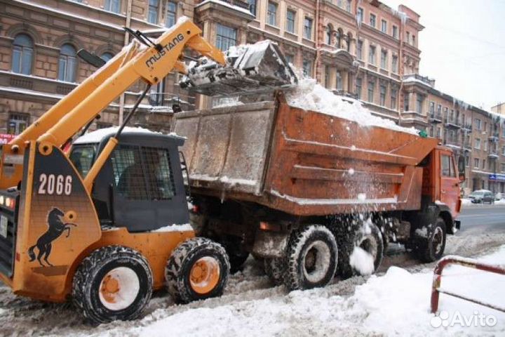 Услуги минипогрузчика