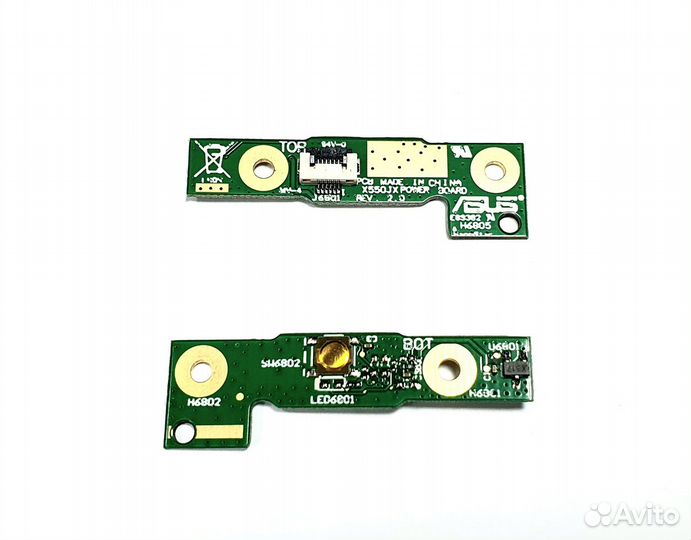 Плата кнопки включения Asus X550, новая