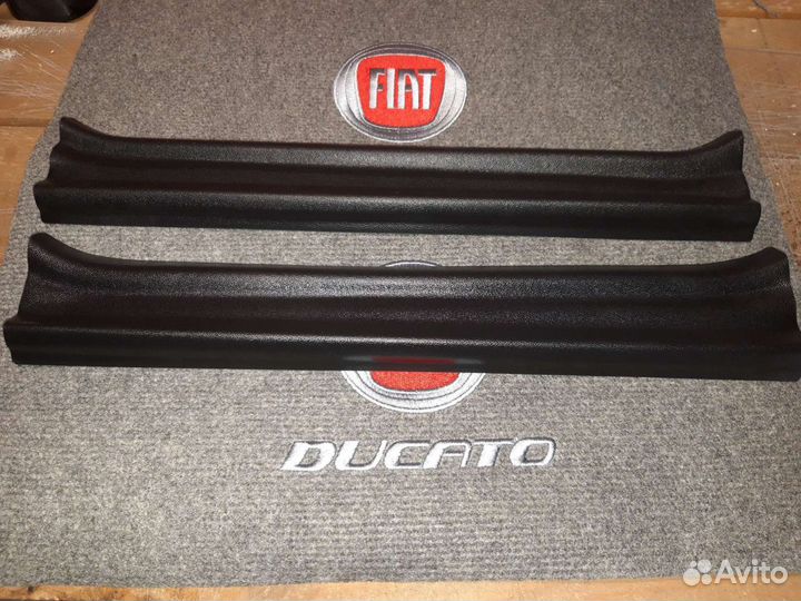 Накладки на пороги fiat ducato 244