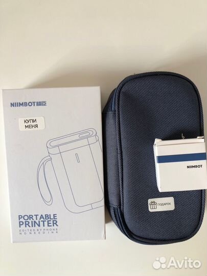 Термопринтер этикеток niimbot D11, белый