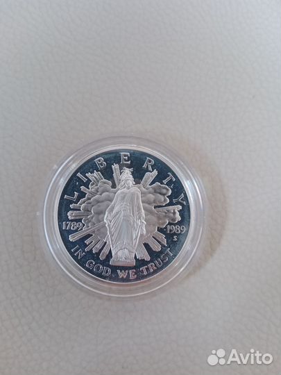 1 доллар 1989