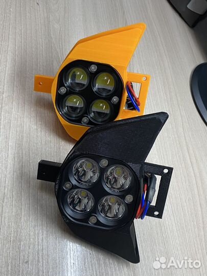 LED фара на мотоциклы kayo K1/TT/evolution