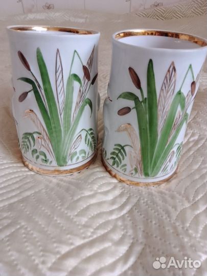 Набор бокалов СССР для пива,морса. Кружки СССР