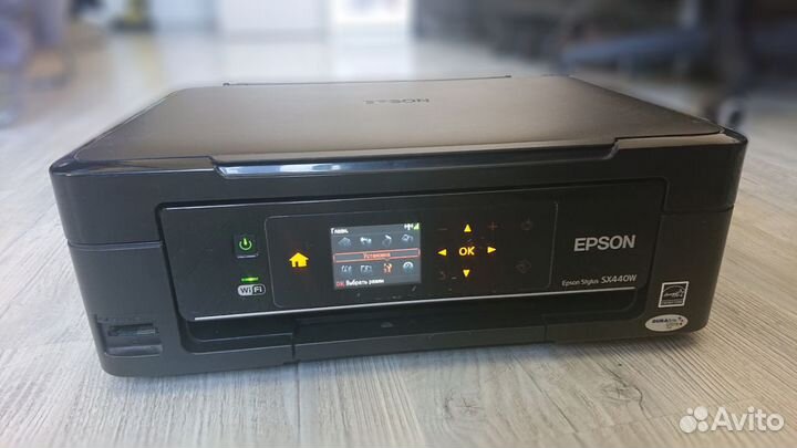 Мфу струйное Epson Stylus SX440W (цветное с wi-fi)