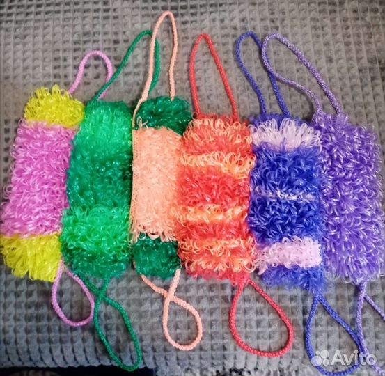 Мочалки на заказ