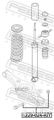 Болт крепления подвески (ремкомплект) 1229024KIT