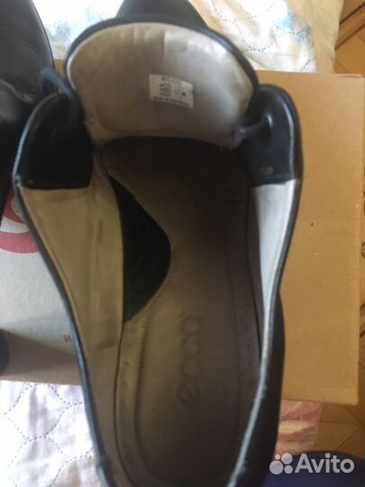 Полусапожки 40р.Ecco