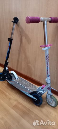 Самокат детский двухколесный бу