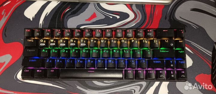 Механическая клавиатура беспроводная Gamed