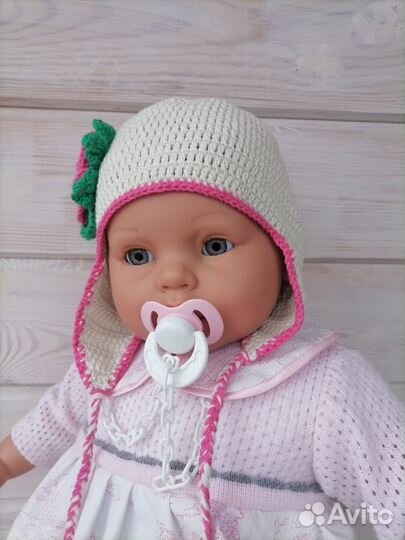 Летняя шапочка из хлопка