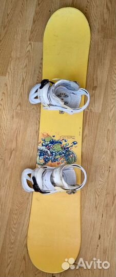 Сноуборд fuse 144 k2 с креплениями burton