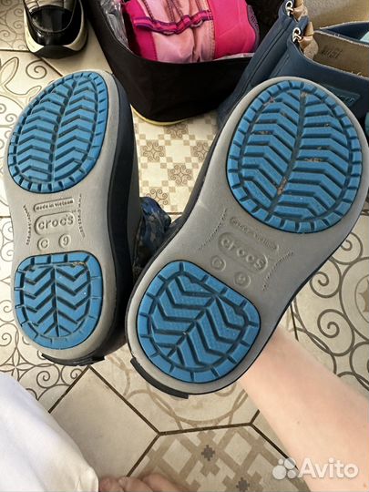 Резиновые сапоги crocs