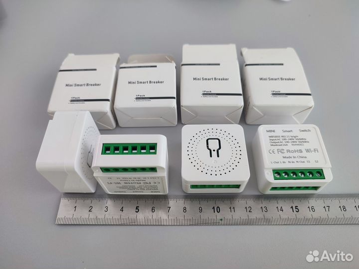 Wi-Fi (bluetooth) реле mini Smart Switch 16А