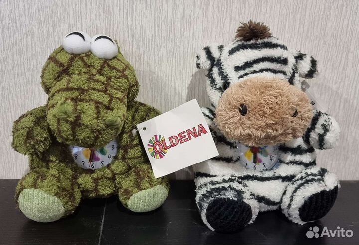 Мягкая игрушка часы будильник