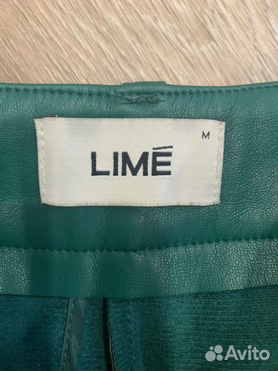 Штаны Lime кож зам