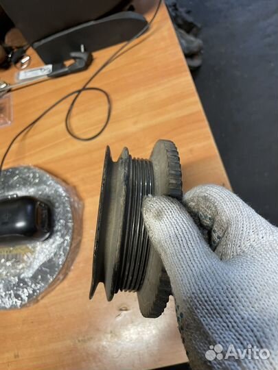 Chevrolet Lanos шкив коленвала