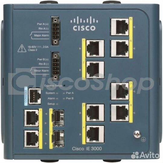 Коммутатор Cisco IE-3000-8TC