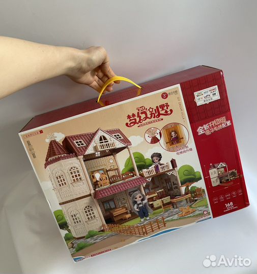 Игрушка Замок Кукольный с 2 куклами