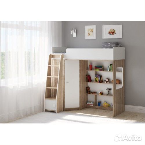 Кровать чердак