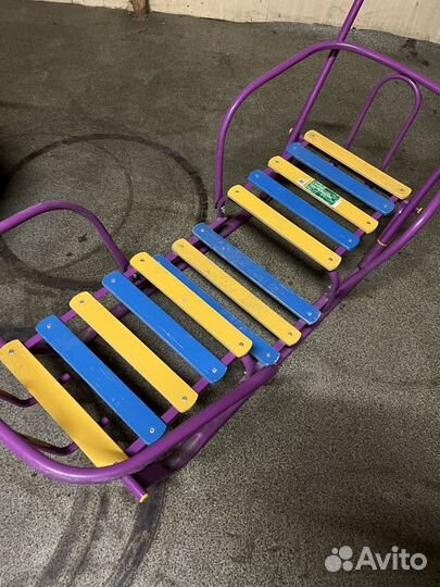 Санки для двойни